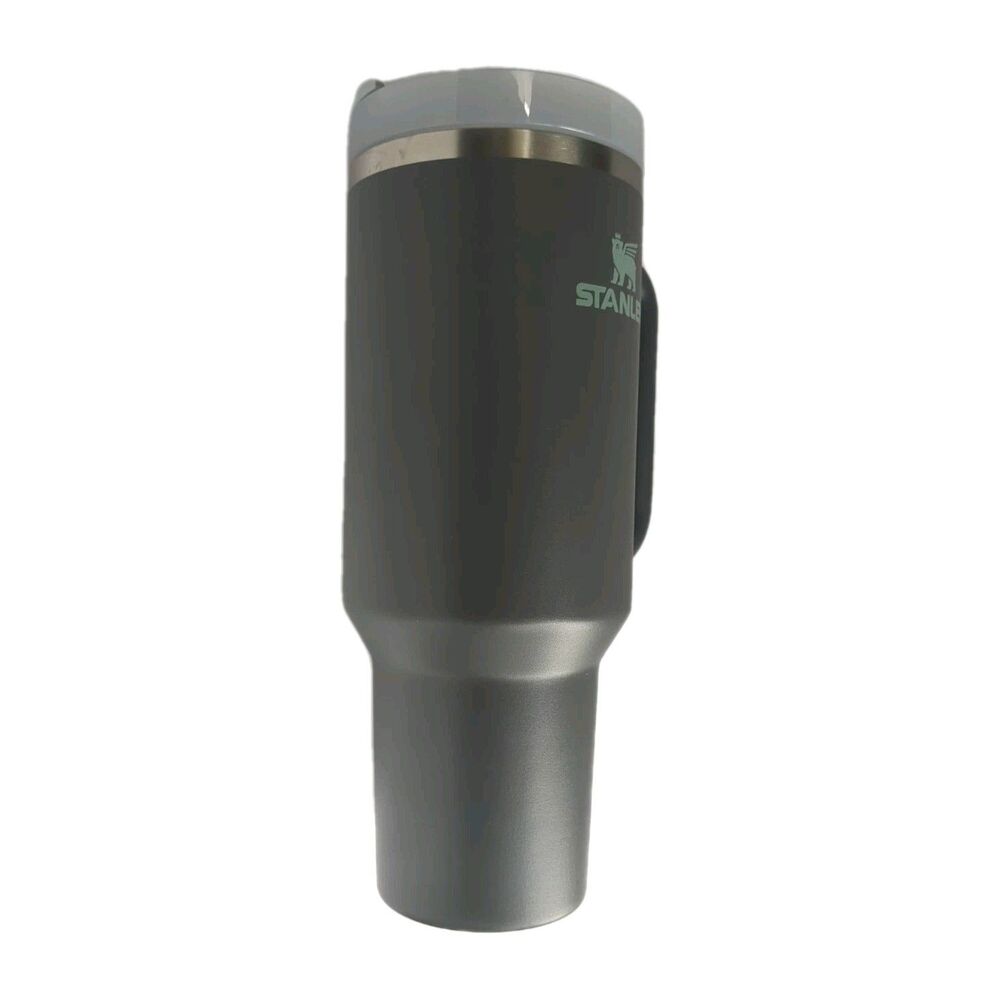 Stanley Adventure Quencher Insulated Travel Mug Tumbler 40oz Charcoal Gray Teal - Picture 2 of 8